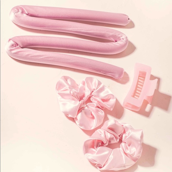 The Curl Crown Other - The curl crown - Heatless silk curler - PINK